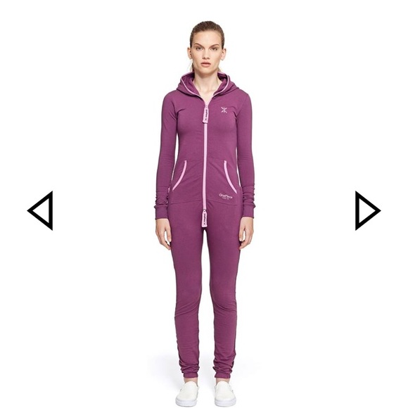 purple one piece jumpsuit